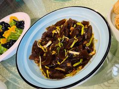 蒜苔炒焖子-良师门滨海人家·海鲜·家常菜(滨海城店)