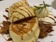 焦糖肉桂苹果舒芙蕾Pancake-娜娜家·Nana's restaurant(国金汇店)