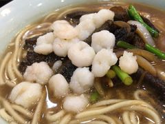 虾爆鳝面-奎元馆.百年奎元.非遗传承(西湖边的解放路店)