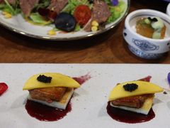 香煎鹅肝配鱼籽酱-森味薪火烧•烧鸟居酒屋•日本料理(望京店)