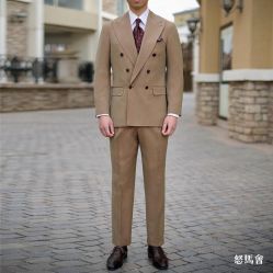 -怒马会 全麻衬西装高级定制