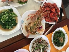 -班赞海鲜市场胖阿姨加工点
