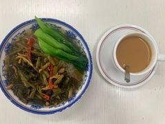 雪菜肉丝汤粉面-噏耷茶档
