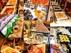 自助取餐区-曼佧特国际大酒店M-café全日制西餐厅(塘厦店)