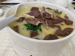 韭香鸭血鹅肠-怡园饭店-餐厅(四望亭店)