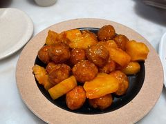 菠萝桂花鸡球-谷连天安心食堂(裕华万达店)