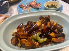 鸡枞菌炒茄子-半山腰·云南菜(侨福芳草地店)