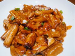 葱烧赤松茸-渝乡辣婆婆·川菜 水煮鱼(槐安路店)