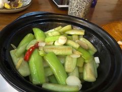 清炒丝瓜-双城乡铁锅炖羊肉(莱安逸境店)