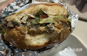 Lemon Crab Roe Burger