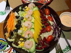 黄桃大虾沙拉-摇滚披萨(长春街店)