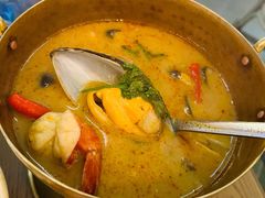海鲜冬阴功汤-CHINCHIN 青青·泰国料理(万象食家店)