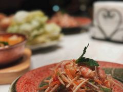 青木瓜大虾沙律-泰傳奇
