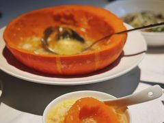 南瓜酒酿小圆子-玫瑰厅上海菜(兴国路店)