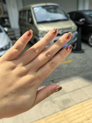 -手牵手美甲