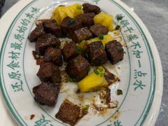 干蒸凤梨牛肉-朱记乳鸽王·非遗石岐乳鸽·全鸽宴(大兴旗舰店)