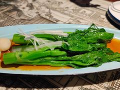 油淋脆菜心-绿茶餐厅(海岸城店)