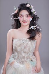 -桃子造型婚纱礼服(凤起广场店)