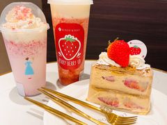 草莓拿破仑酥-KNOTKNOT珞珞·日式甜品(K11店)