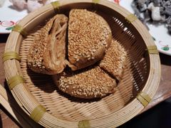 芝麻烧饼-北京老门框爆肚涮肉馆(凤城六路店)