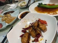 糍粑鱼块-长春观斋补堂素菜馆