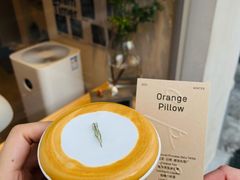 Orange&nbsp;Pillow-O.P.S. CAFE