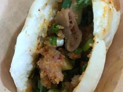 肥肠夹饼-豆相识•九九豆腐脑(牛咡桥店)