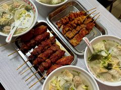 蛋黄虾仁皮蛋三拼馄饨-海平馄饨(逍遥二路店)