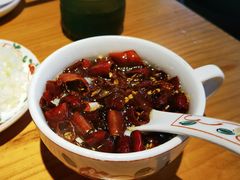 现炸辣椒油-老门框爆肚涮肉(望京店)