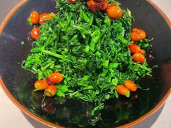 芥兰苗拌甜黄豆-醉庐·新上海菜(南京西路店)