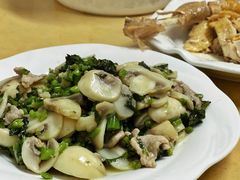 雪菜蘑菇肉片-素勤饮食店(城头巷店)