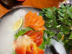 三文鱼刺身-鳗鱼家·深夜食堂(军博店)