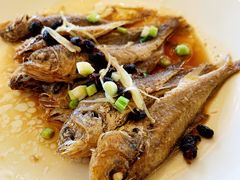 豆豉姜丝蒸小黄鱼-稻香酒家·33年老字号·港式粤菜(富邦中心店)