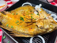 葱香烤鱼-西贝(上海我格广场店)