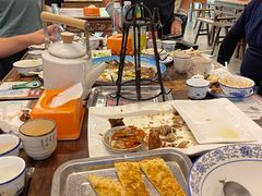 自助取餐区-沙洲胡杨焖饼