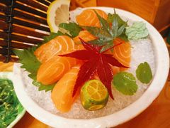 三文鱼刺身-桃太郎创作料理(大坪店)