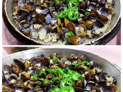蒸蚬（原价58元一盘，特价48-三伯饭店