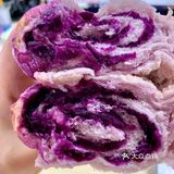 芋泥紫薯脑袋一定不能错过—空口吃陷的面包