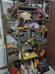 -后宫·古装汉服京剧儿童亲子全家福摄影