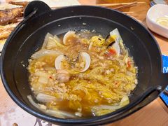盒烧娃娃菜-蚝老板海鲜烧烤大排档(码头店)