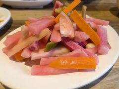 爽口泡菜-左邻右舍褡裢火烧(石榴园店)