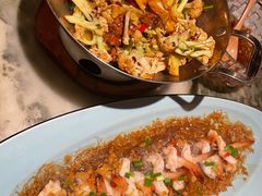 蒜蓉粉丝虾-绿茶餐厅(昌平悦荟店)