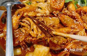 Signature Squid and Shrimp