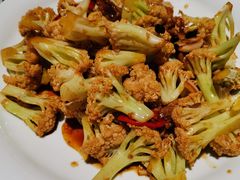 小炒有机花菜-泰钰丰烤鸭.天津菜(开发区店)