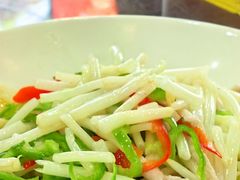 芦苇根炒肉丝-长兴菜馆(高桥店)