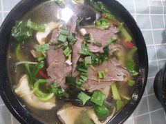 牛肉粉汤-冷峰马家鸡蛋牛奶醪糟(八朗学五巷店)