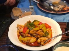 印度魔鬼辣牛蛙-甘尼仕印度餐厅爵士酒吧(阳春巷店)