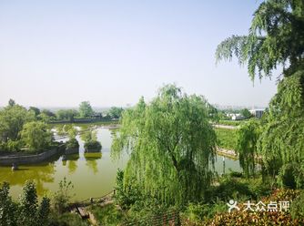 沣峪口的一个新秀公园，环境不错，花草繁盛，依山傍水