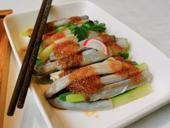 秋葵拌沙虫-黑明餐厅(白鹭洲店)