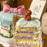 天津｜奶fufu的可爱芋泥蛋糕💜快@男朋友买！